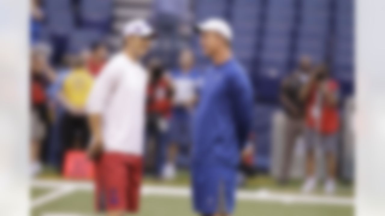 Washington's offensive line is every bit as bad as Indy's and the roster is deprived of skill players. The Redskins also have a history of turmoil and instability. And don't forget, in the NFC East, he'd be facing little brother Eli twice a year. I don't see it, and execs I talk to expect Washington to make a move for the Rams' No. 2 overall draft pick, and select whichever quarterback doesn't go first overall to the Colts (at this point, it looks like that's Robert Griffin III).