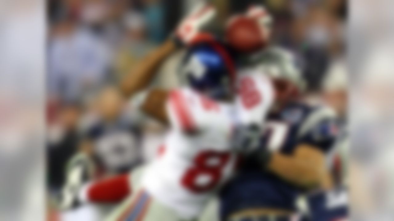 A small turning point -- and major moment -- in the history of the NFL: David Tyree's catch to help the Giants upend the undefeated Patriots in Super Bowl XLII. The one-handed, pin-it-against-your-helmet grab showed that, despite all of the breathless analysis and analytics that lead up to every Super Bowl, nobody really knows what's going to happen until the game kicks off. Tyree was special teamer -- a backup virtually his entire career -- yet this clutch play extended a drive to beat a team many were calling the best ever.
