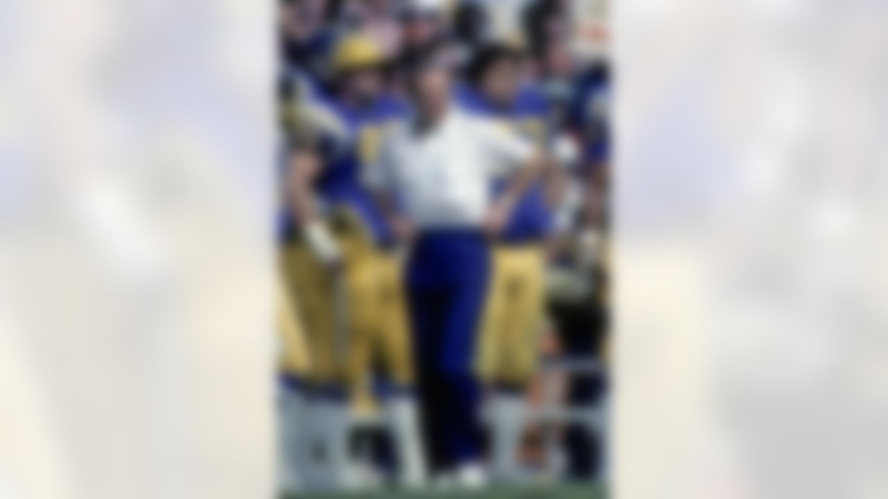 He is a member of the College Football Hall of Fame and was a finalist in 2010 for the Pro Football Hall of Fame. (Photo by Al Messerschmidt/Getty Images)