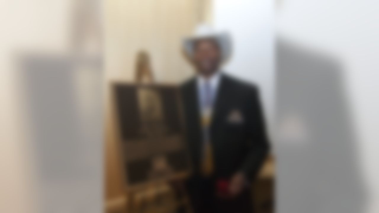 Mel Blount former defensive back of Southern University and later with the Pittsburgh Steelers on Saturday, February 19, 2011 during the Black College Football Hall of Fame at the Four Seasons Hotel in Atlanta, Georgia. (AP Photo/Don Juan Moore)