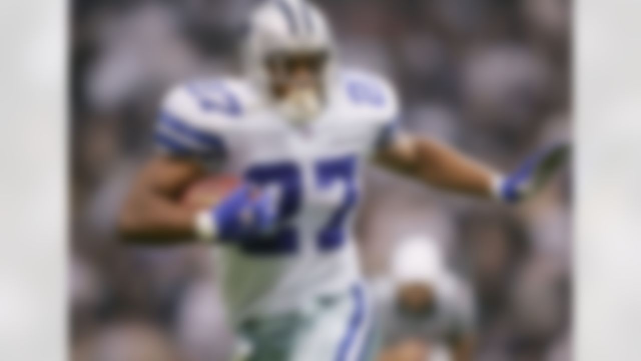 In nine seasons Eddie George gained 10,441 rushing yards.