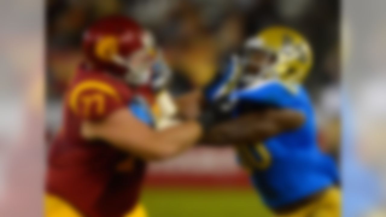 Series history: USC leads 46-30-7. First game was in 1929.
Buzz: The campuses are a bit more than 10 miles apart in Los Angeles, with UCLA's in the swank Westwood neighborhood and USC's in a grittier area in south L.A. Besides being conference rivals located within close proximity, there's the whole private school vs. public school dynamic at work, too. (We're willing to wager that it was a UCLA student or alum who came up with the " 'USC' stands for 'University of Spoiled Children' " putdown.) Still, while a typical UCLA fan would like nothing better than to beat USC, most USC fans consider Notre Dame a bigger rival. (You'll read more about that rivalry in a minute.)