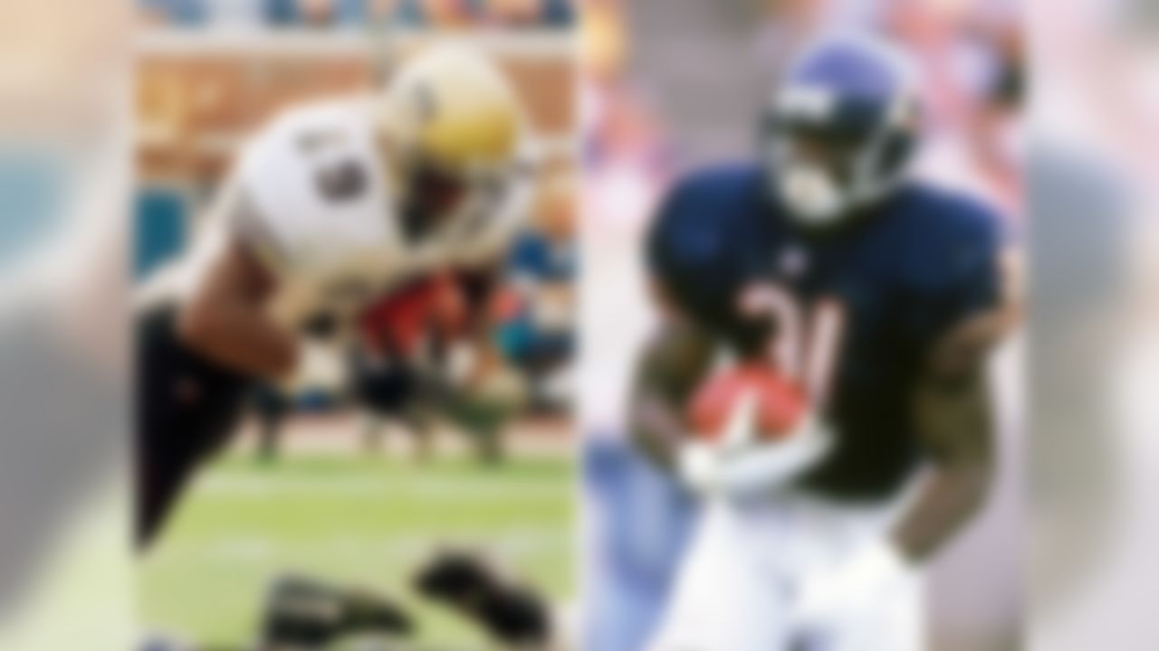 College: Colorado
National championships: 0
NFL draft: 1995, Round 1, No. 21 overall to Chicago Bears
NFL seasons: 4 | Pro Bowls: 0
This is the year Steve McNair probably should have won the Heisman Trophy. However, coming out of tiny Alcorn State hindered McNair's chances, despite the backing of a well-known sports publication. Salaam led the nation with 2,055 yards and 24 touchdowns rushing for a Colorado team that finished 11-1. Salaam did rush for 1,074 yards as a rookie with the Bears, but his favorite play was the fumble (he had 9 that season). Turnovers and injuries derailed Salaam's NFL career, and he was last seen playing for the Memphis Maniax of the XFL in 2001 (he was the league's fourth-leading rusher, so there's that).