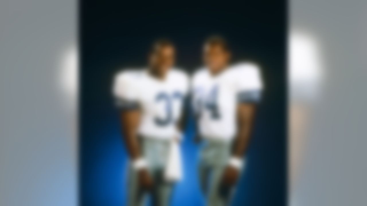 Running backs Tony Dorsett and Herschel Walker of the Dallas Cowboys. (National Football League)