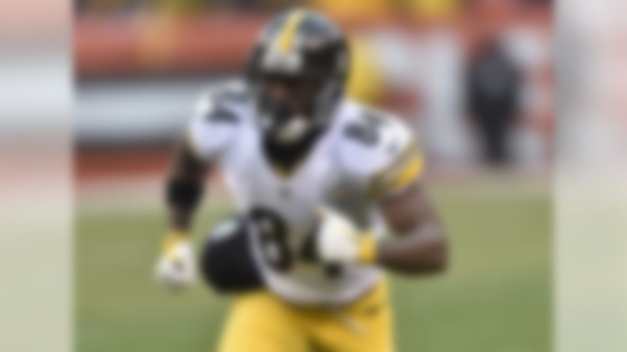 1.       Antonio Brown, WR, Pittsburgh Steelers