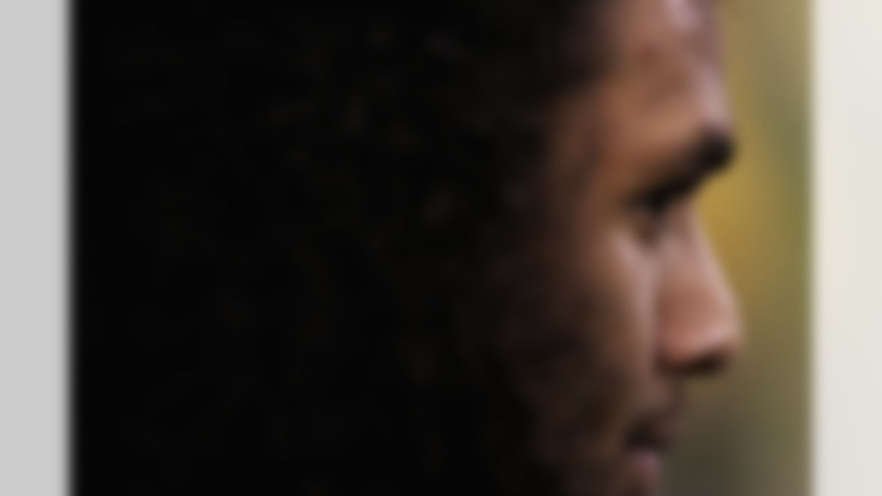 SAN DIEGO - OCTOBER 08: Safety Troy Polamalu #43 of the Pittsburgh Steelers looks on from the bench against the San Diego Chargers during his team's 23-13 loss in their NFL game on October 8, 2006 at Qualcomm Stadium in San Diego, California. Photo by Getty Images.