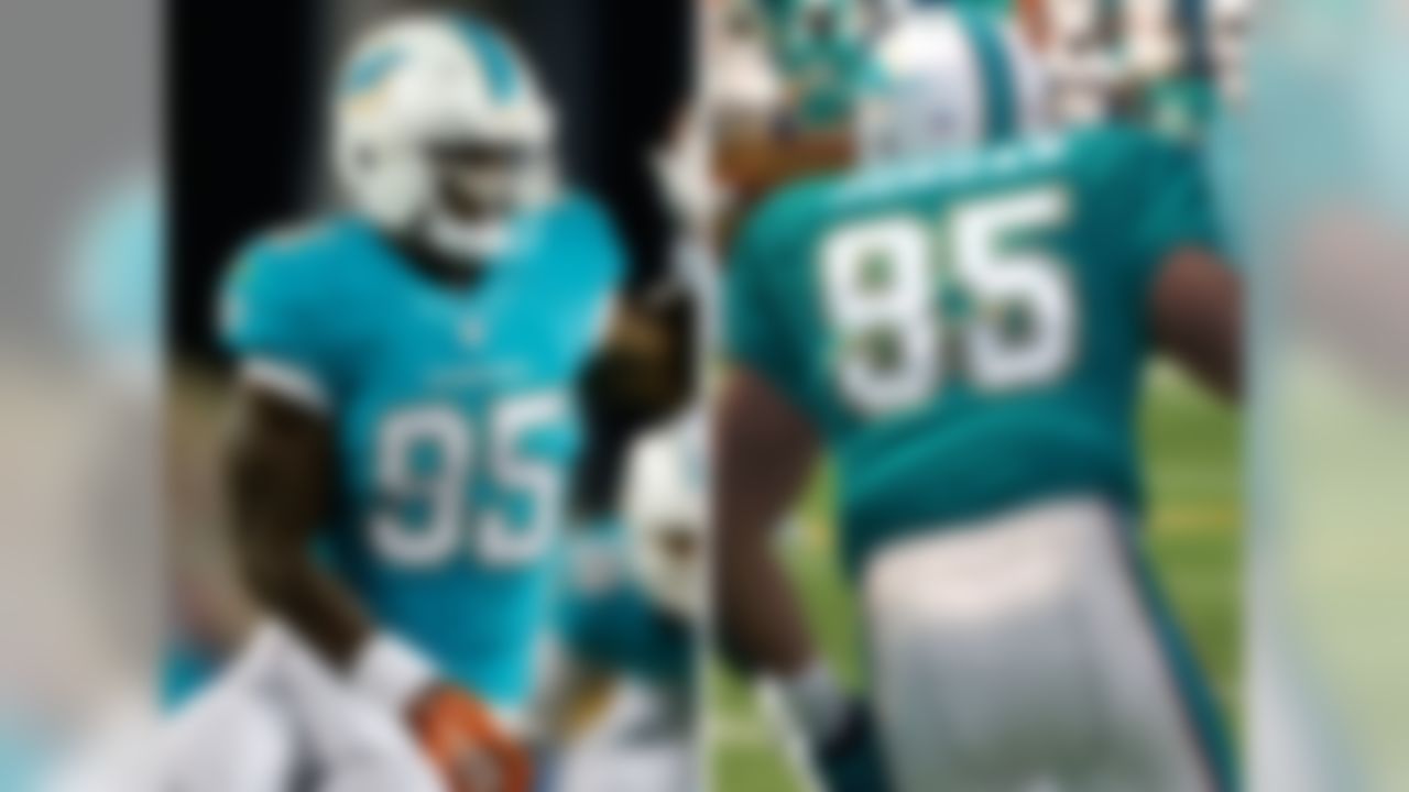 DE, Dolphins, Rookie. (Associated Press/Electronic Arts)