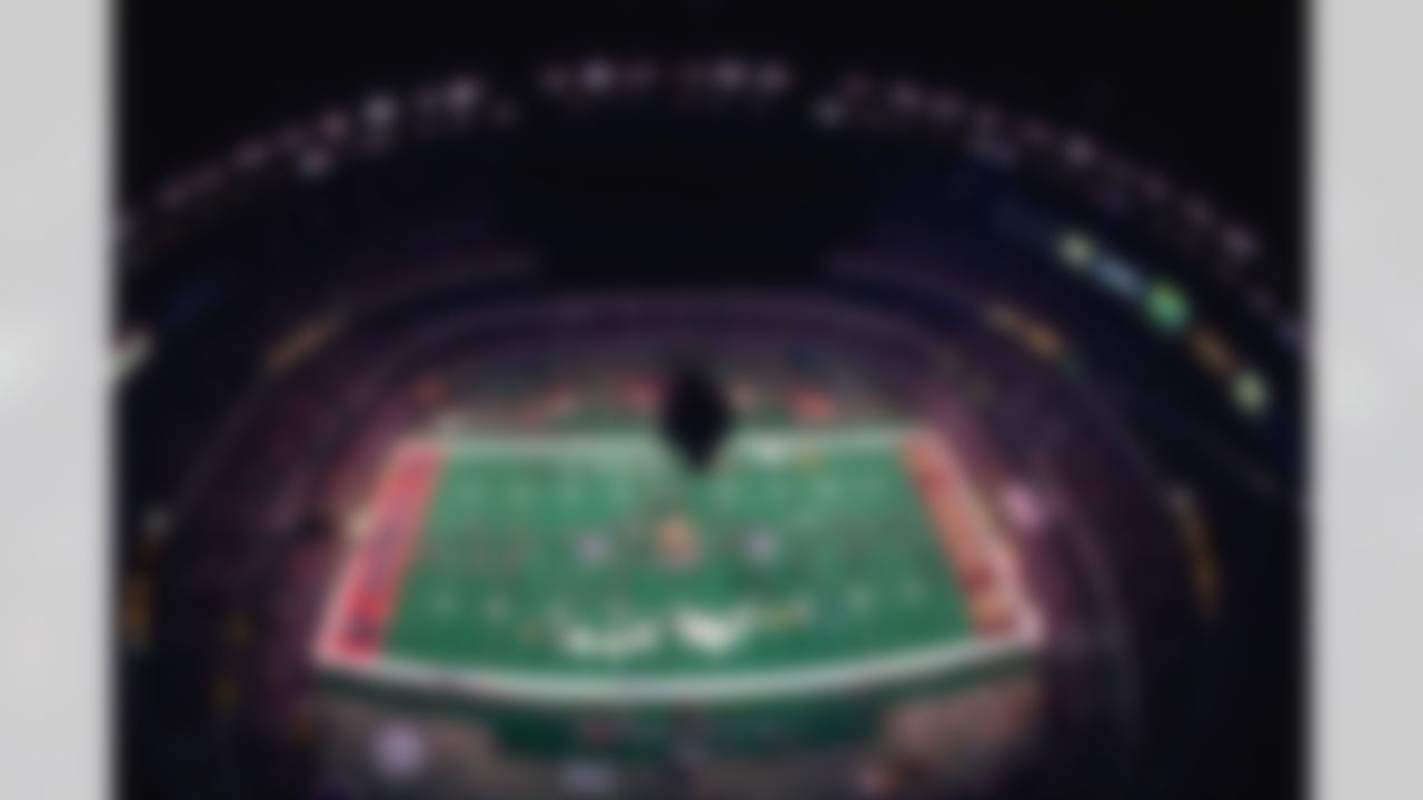 A bird's eye view of the Louisiana Superdome prior to Super Bowl XXIV between the San Francisco 49ers and the Denver Broncos on January 28, 1990 in New Orleans. (AP Photo/Al Messerschmidt)