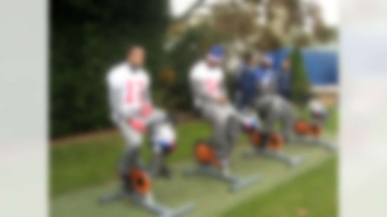 Giants training in London. Photo by Mike Carlson/Special to NFL.com