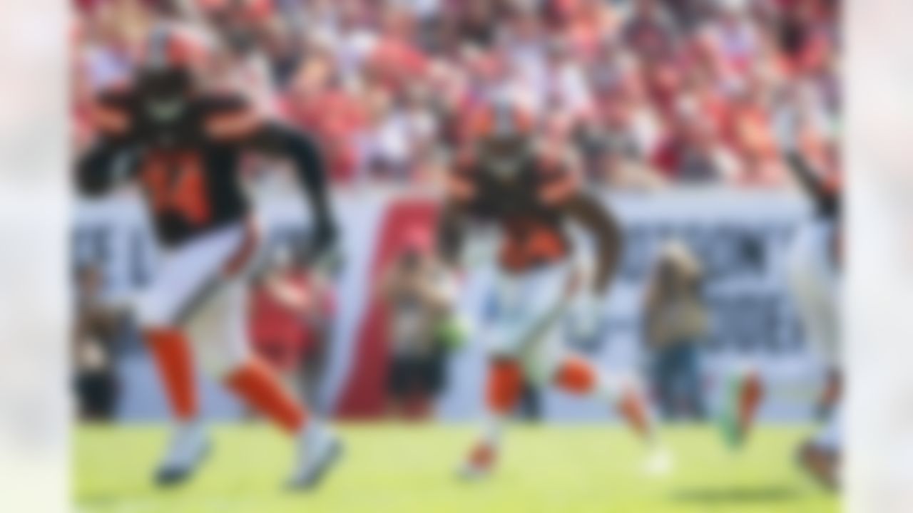 On April 27, 2018, Dorsey selected running back Nick Chubb (35th overall) out of Georgia in the second round. Chubb replaced Isaiah Crowell in the backfield and Chubb produced the 10th-most rushing yards in the NFL while averaging 5.2 yards per carry. In addition, Dorsey signed running back Kareem Hunt on Feb. 12, 2019 on a one-year contract to help in the backfield.