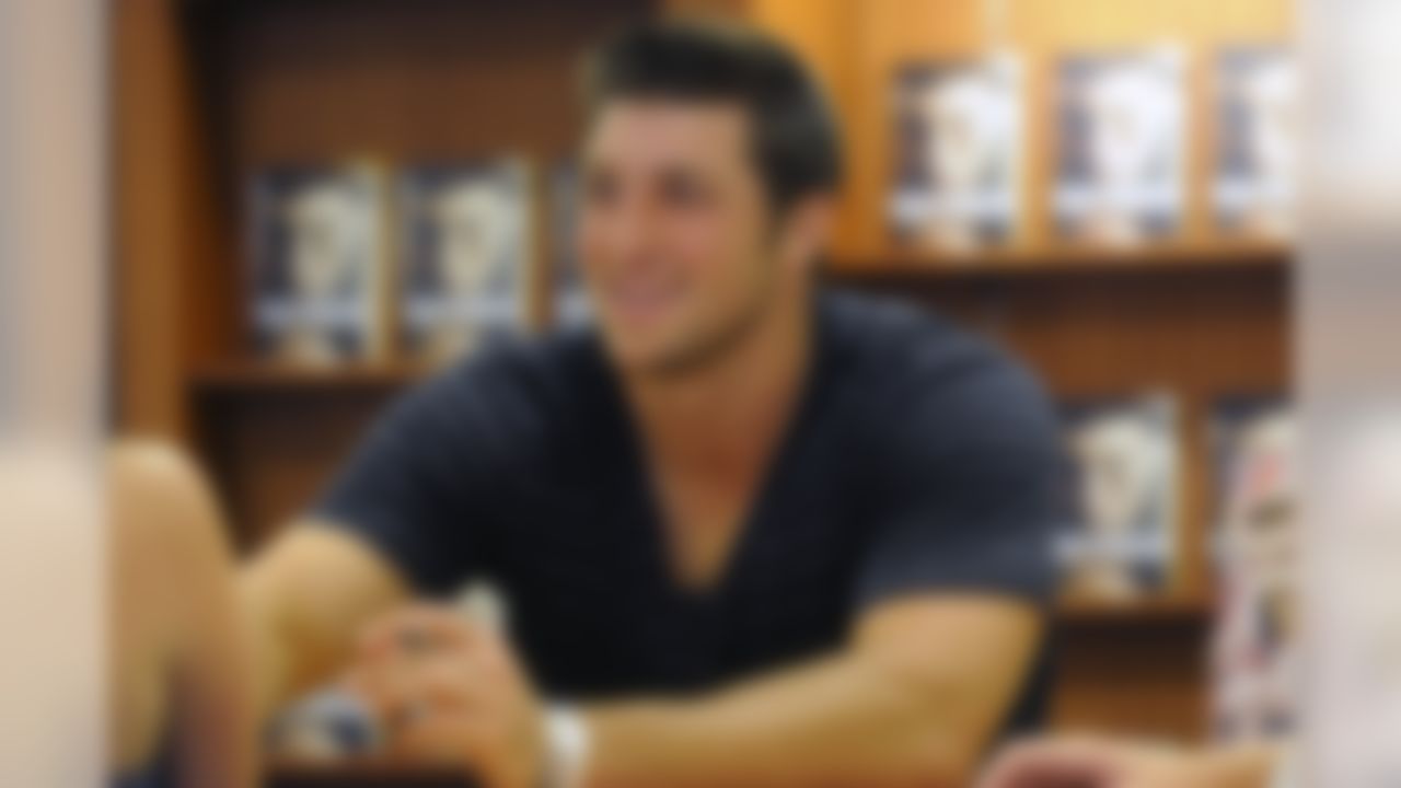 Not long before his much-publicized trade to the New York Jets, Tebow took time to play football with one of his biggest fans. Tebow invited the family of four-year-old Preston Wilson, who has acute myeloid leukemia, to Tampa so the young fan could play football with his favorite player. The highlight? The youngster Tebowed. "That was awesome," Tebow said. "So good."