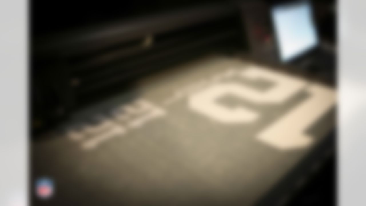 NIKE creates Andrew Luck's custom jersey.