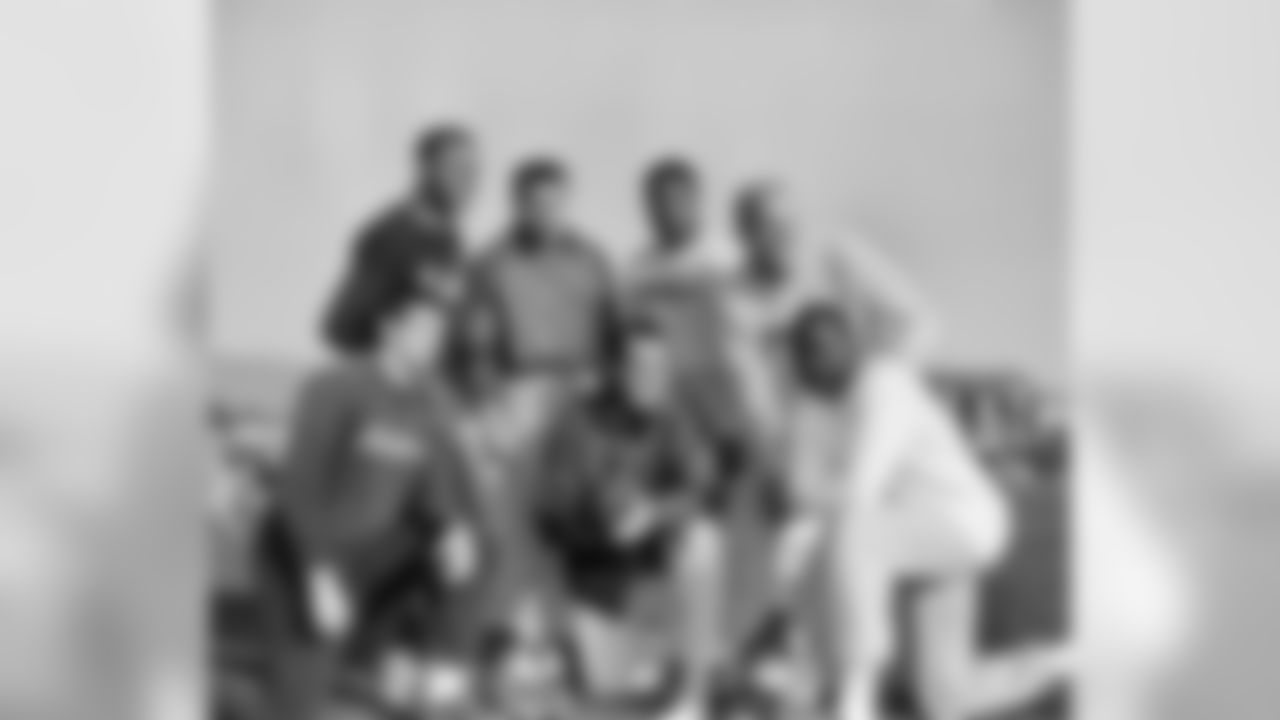 The Raiders went from 1-13 in 1962 to 10-4 in Davis' first year, producing six Associated Press AFL All-Star selections seen here (from left: defensive halfbacks Tommy Morrow and Fred Williamson, linebacker Archie Matsos, halfback Clem Daniels, center Jim Otto and end Art Powell).
