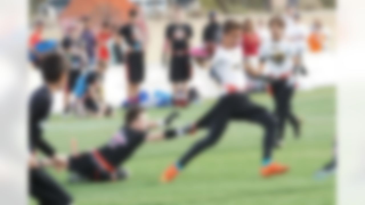 Participants play in the NFL FLAG Championships powered by USA Football on Monday, Jan. 26, 2015 in the Phoenix, AZ. (Gene Lower/Special to NFL.com)