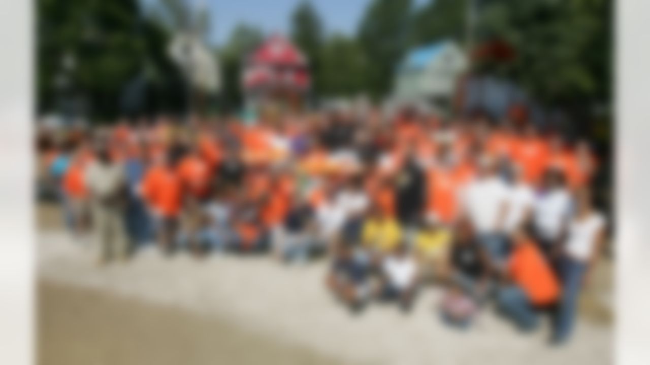 More than 200 The Home Depot associates joined 25 volunteers from KaBOOM!, Famicos Foundation and the community to build a state-of-the-art playground at Churchill Park in East Cleveland. (Photo by Alan Marler/CIA Stock Photography, Inc.)