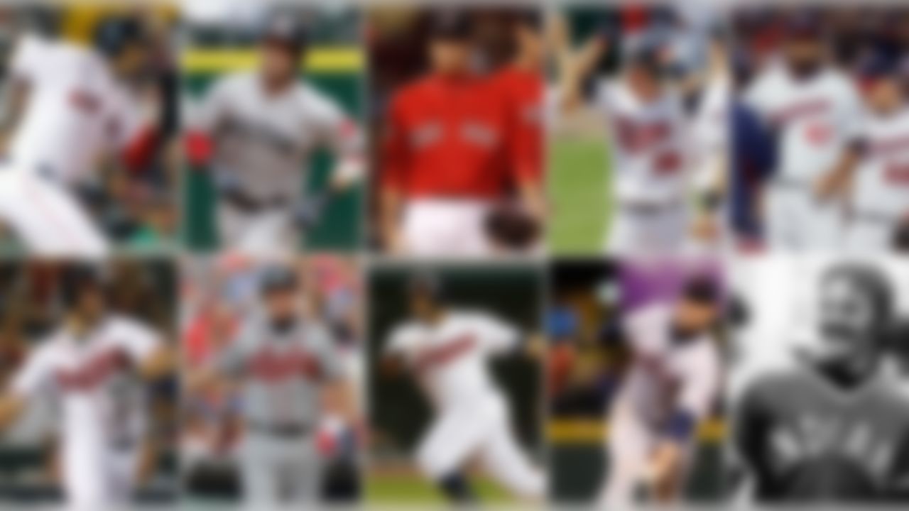 Red Sox: There's nothing wrong with navy and red as a color combo -- but Major League Baseball is officially oversaturated with it. The Red Sox look good ... but they also look a lot like the Twins, Braves and Tribe. They're rated the lowest of this quartet because of the loud-red alternate jersey.
Twins: Speaking of alternate jerseys, the Twins ought to lose their navy option. Overall, not that bad ... overall, not that great.
Braves: The off-white home uniforms is a nice touch, but otherwise there's not a lot to differentiate them from the navy-and-red pack.
Indians: [See above reviews.]