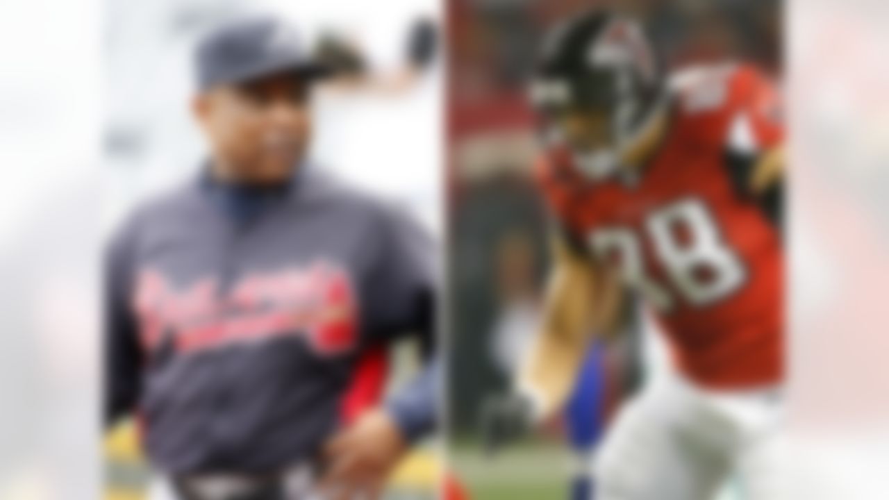 Both teams acquired players from Missouri to improve the team on and off the field. In 1991, the Braves signed third baseman Terry Pendleton from the St. Louis Cardinals. He won National League MVP that year. In 2009, the Falcons traded for Kansas City Chiefs tight end Tony Gonzalez. He's caught 25 touchdowns and made two Pro Bowls since then.