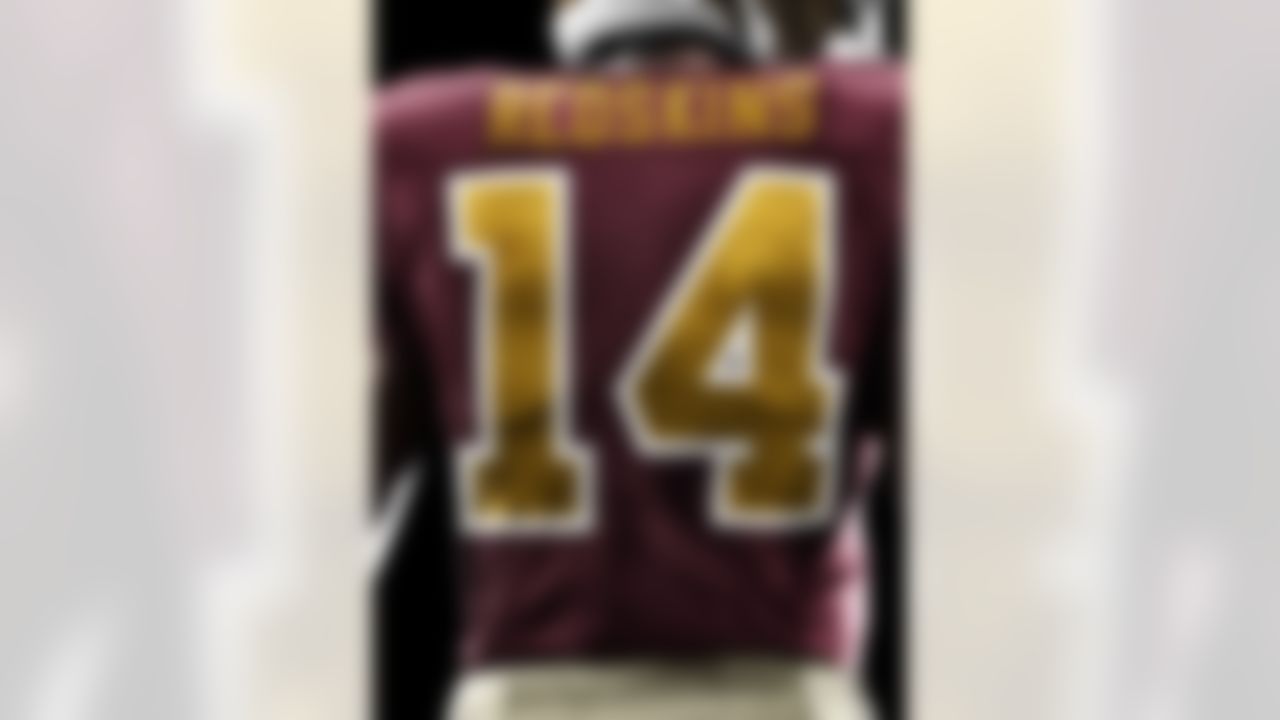 The Washington Redskins unveil their new NIKE 80th Anniversary uniforms.