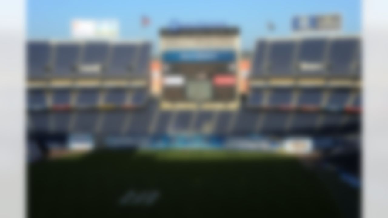 May 11, 2012; San Diego, CA, USA; General view of the Celebration of Life for Junior Seau at Qualcomm Stadium. Mandatory Credit: Kirby Lee/Image of Sport-US PRESSWIRE