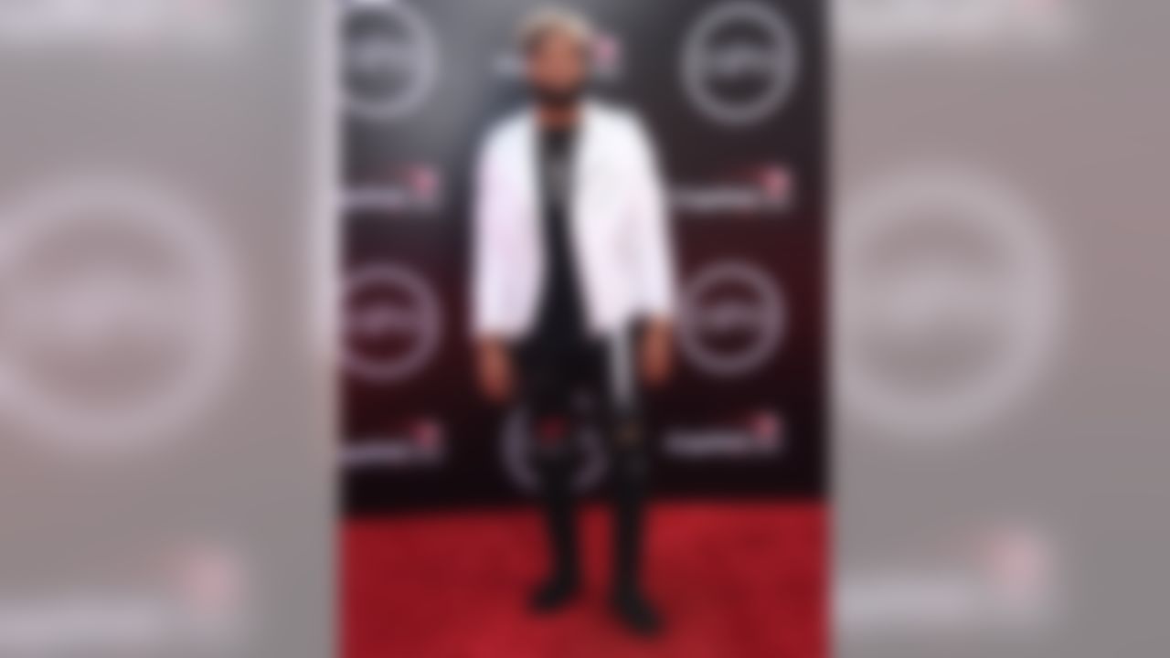 NFL football player Odell Beckham Jr., of the New York Giants, arrives at the ESPY Awards at the Microsoft Theater on Wednesday, July 13, 2016, in Los Angeles. (Photo by Jordan Strauss/Invision/AP)