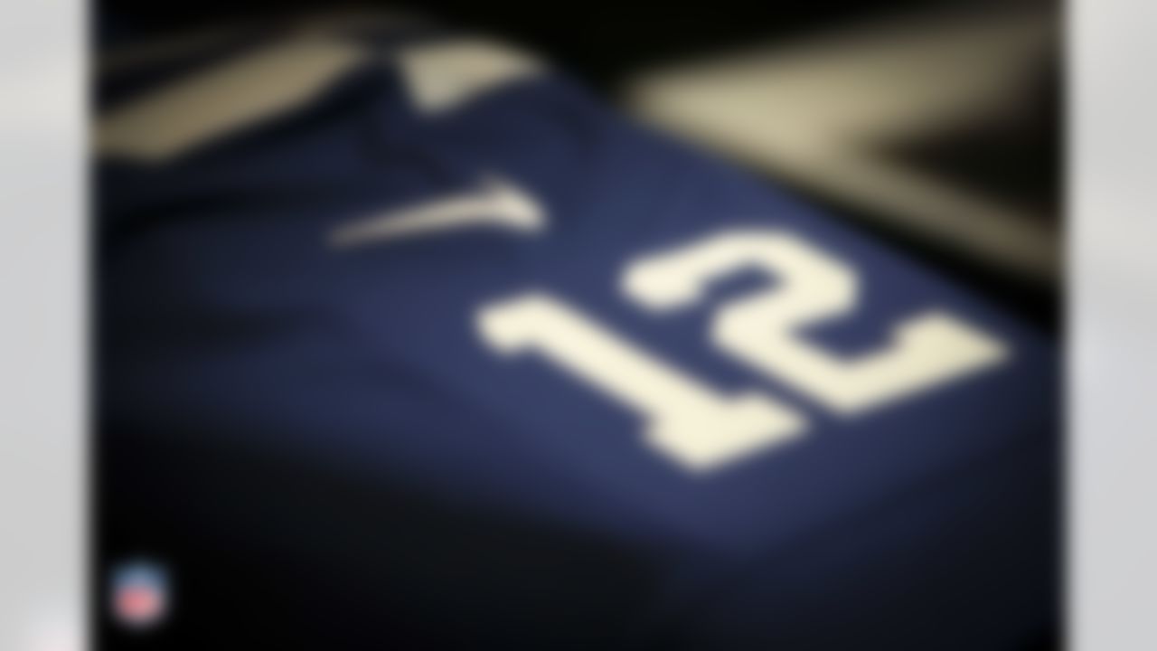 NIKE creates Andrew Luck's custom jersey.