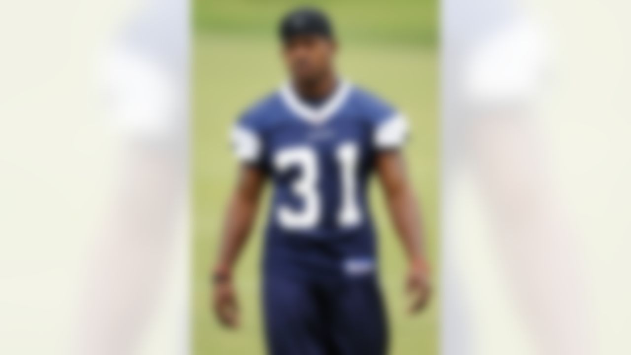 IRVING, TX - MAY 01: Safety DeAngelo Smith #31 of the Dallas Cowboys during rookie mini camp on May 1, 2009 in Irving, Texas. (Photo by Ronald Martinez/Getty Images)