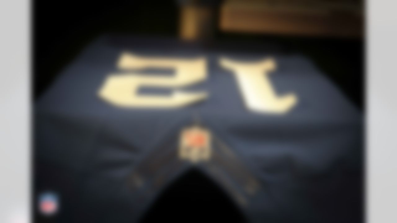 NIKE creates Andrew Luck's custom jersey.