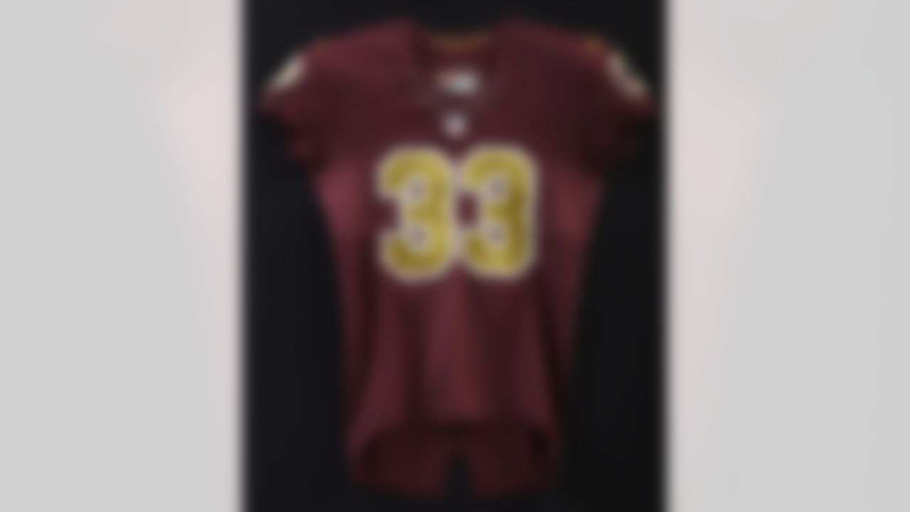 The Washington Redskins unveil their new NIKE 80th Anniversary uniforms.