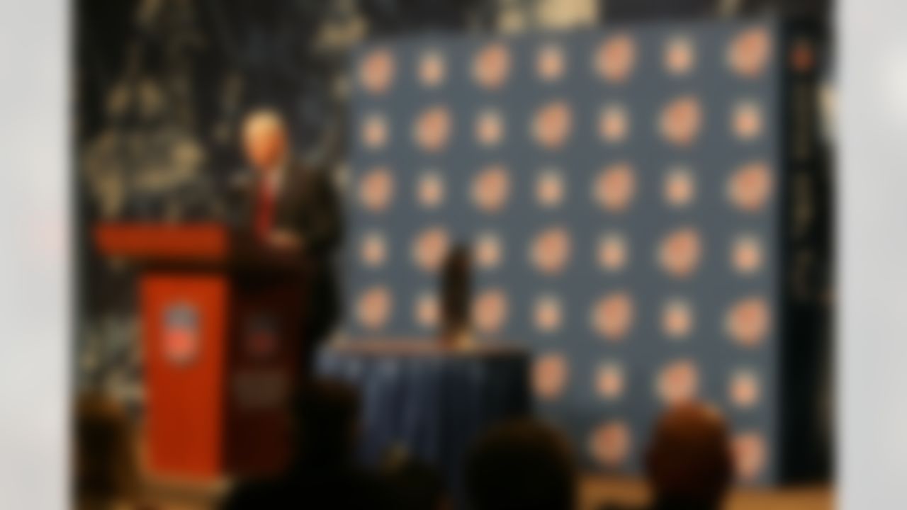 PHOENIX, AZ - FEBRUARY 04: New York Giants head coach Tom Coughlin addresses the media during a press conference at the Phoenix Convention Center on February 4, 2007 in Phoenix, Arizona. (Photo by Gene Lower/Getty Images)