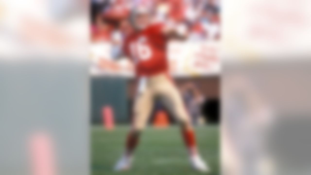 Joe Montana in action. (Peter Brouillet/NFL)
