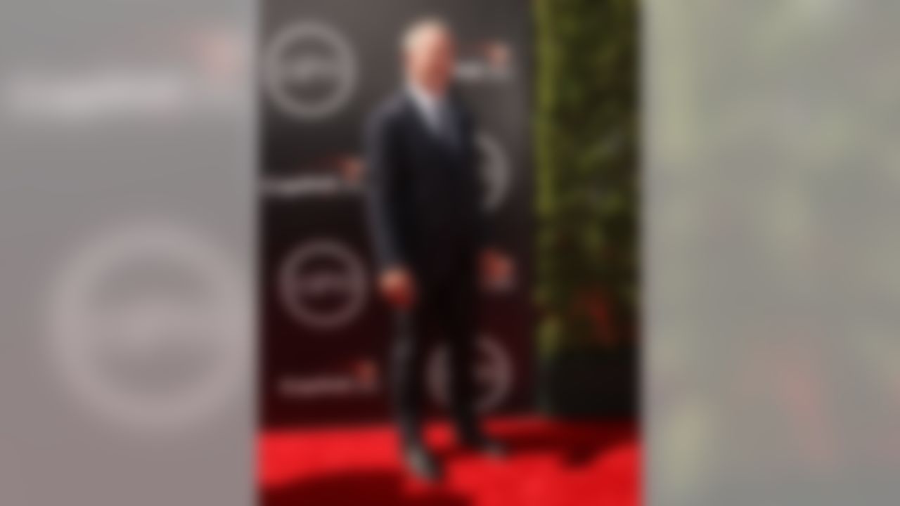 Former NFL player Brett Favre arrives at the ESPY Awards at the Microsoft Theater on Wednesday, July 15, 2015, in Los Angeles. (Photo by Paul A. Hebert/Invision/AP)