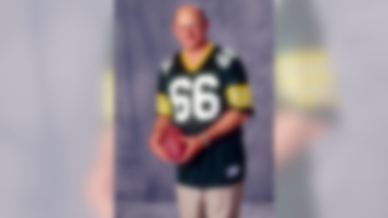A studio portrait of Ray Nitschke. (AP Photo/Michael Burr)