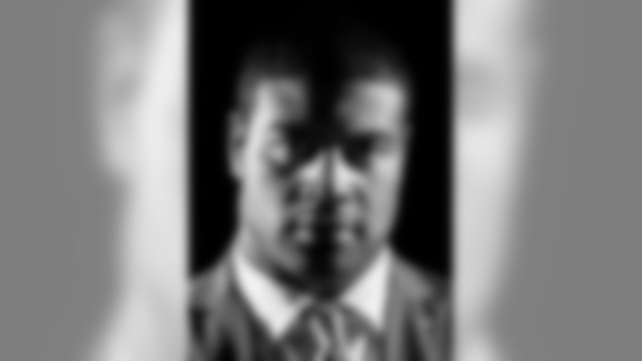 Shawne Merriman poses for a portrait in Culver City, Ca. on Apr. 1, 2010. (Ben Liebenberg/NFL.com)