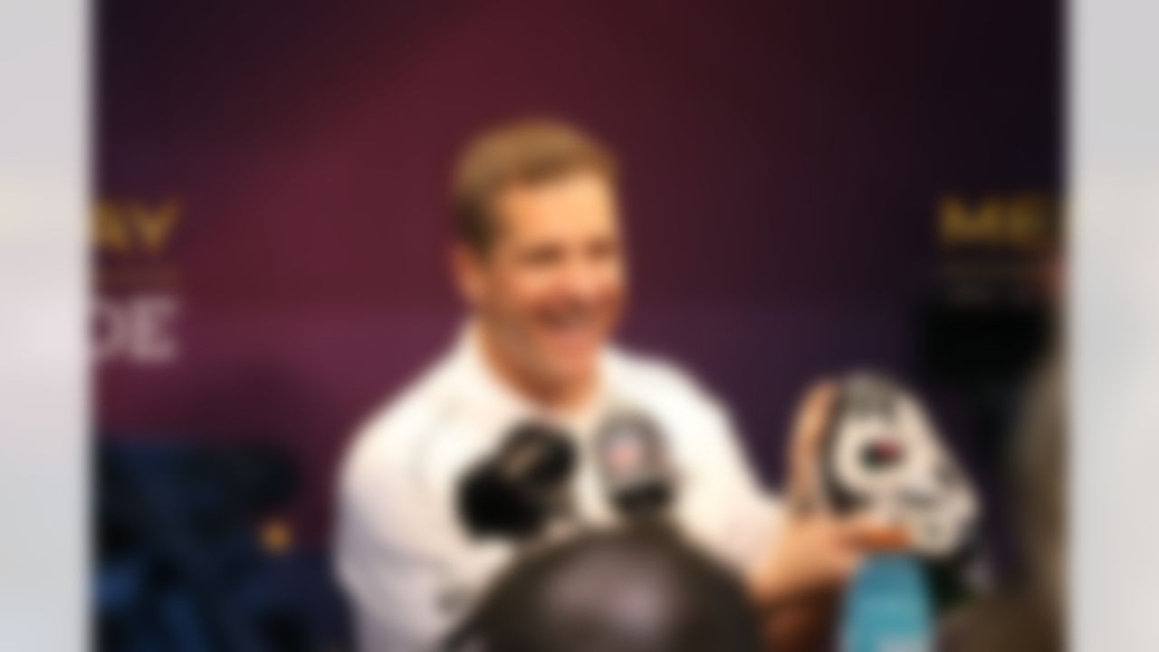 Baltimore Ravens head coach John Harbaugh talks with the media during the Super Bowl XLVII Media Day at the Superdome on Tuesday, January 29, 2013 in New Orleans, LA. (Ben Liebenberg/NFL)