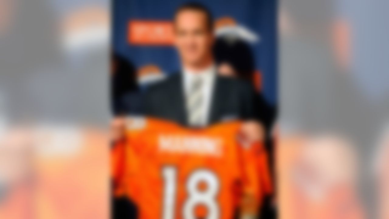 Peyton Manning, QB, Denver Broncos (Ron Chenoy/US Presswire)