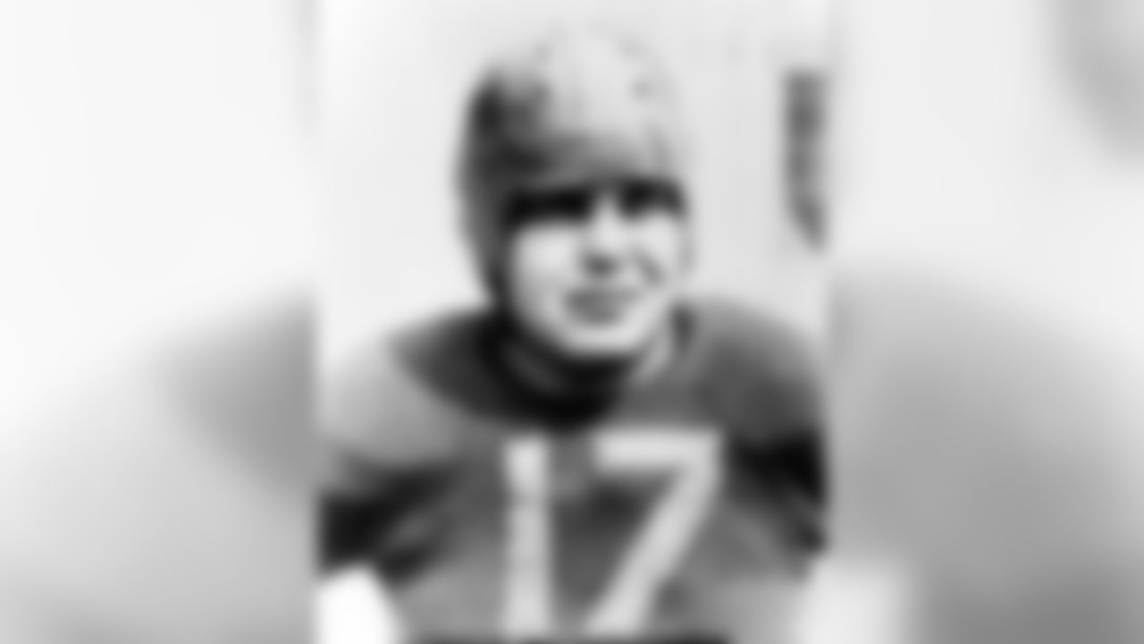 This is an undated photo of Redskins tackle Albert Glenn "Turk" Edwards. In 1932, Edwards played with the Boston Braves, which became the Boston Redskins until the team's move to Washington in 1937. Edwards was an All-Pro tackle in 1932, 1933, 1936, and 1937. Edwards went on to coach the Redskins from 1946 to 1948. (Associated Press)