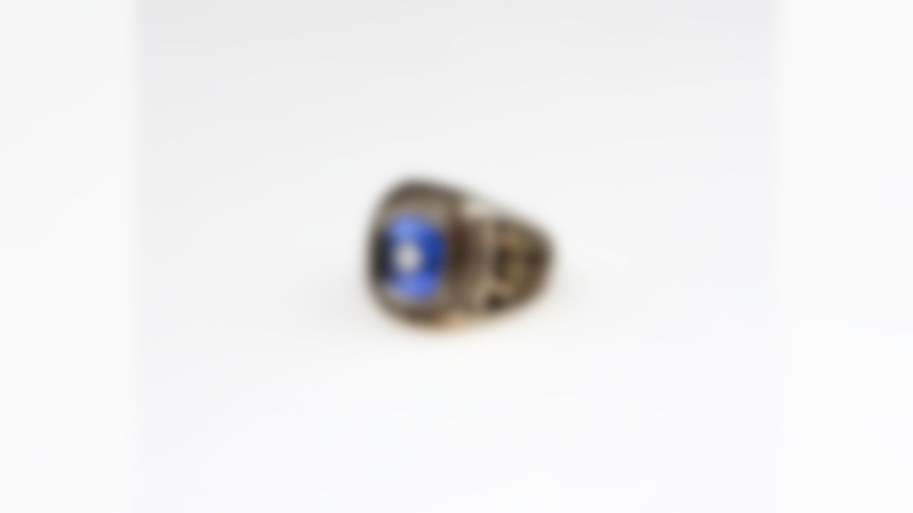 The Pro Football Hall of Fame Class of 2010 ring for Hall of Fame Enshrinee Rickey Jackson. (Pro Football Hall of Fame)
