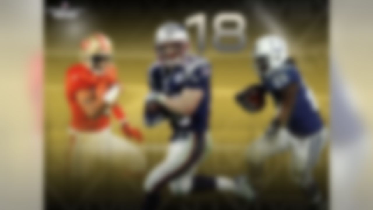With 18 receptions in two Super Bowl appearances, Wes Welker averages more receptions in the Super Bowl than anyone in NFL history. Joseph Addai is next with 8.5 receptions per game in the Super Bowl. Jerry Rice averaged 8.25 receptions in his Super Bowl appearances.