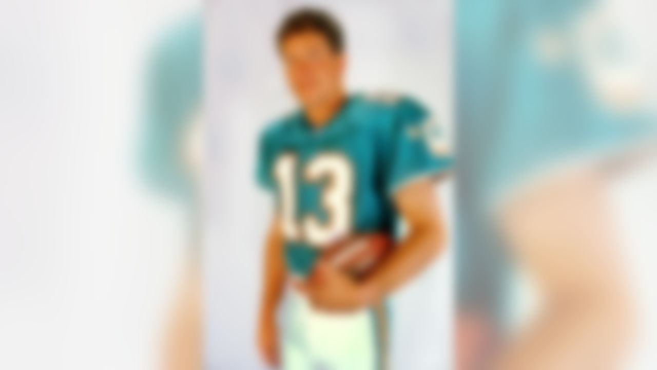 NFL Quarterback Dan Marino of the Miami Dolphins poses for a portrait 1995
Joe Robbie Stadium
(AP Photo/Tom DiPace)