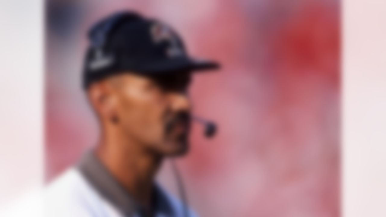 Tampa Bay Buccaneers head coach Tony Dungy looks from the sideline during an NFL game against the Minnesota Vikings Nov. 1, 1998, at Raymond James Stadium in Tampa Fla. (Allen Kee via AP)