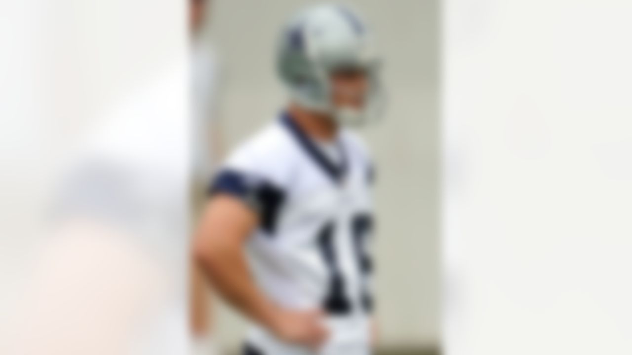 IRVING, TX - MAY 01: Kicker David Buehler #18 of the Dallas Cowboys during rookie mini camp on May 1, 2009 in Irving, Texas. (Photo by Ronald Martinez/Getty Images)