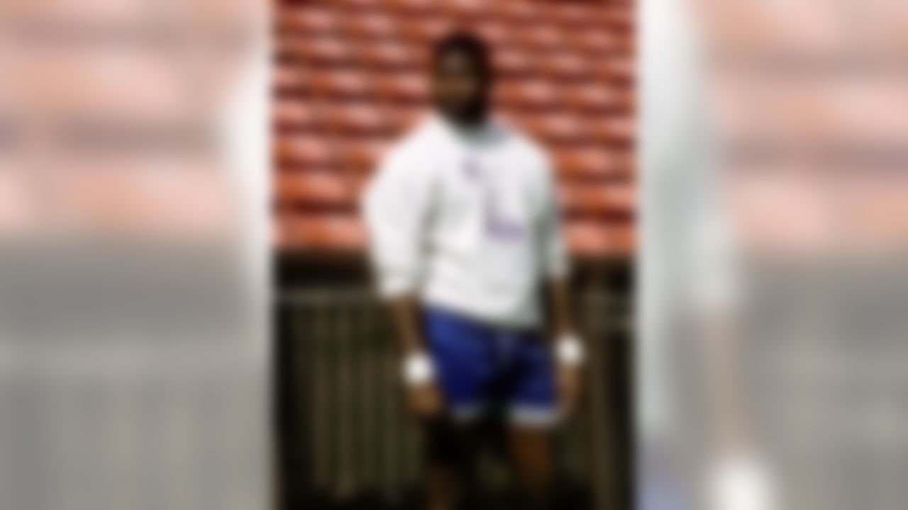 Minnesota Vikings defensive end Chris Doleman at the NFL Pro Bowl, a 15-6 AFC victory on February 7, 1988, at Aloha Stadium in Honolulu, Hawaii. (AP Photo/NFL Photos)