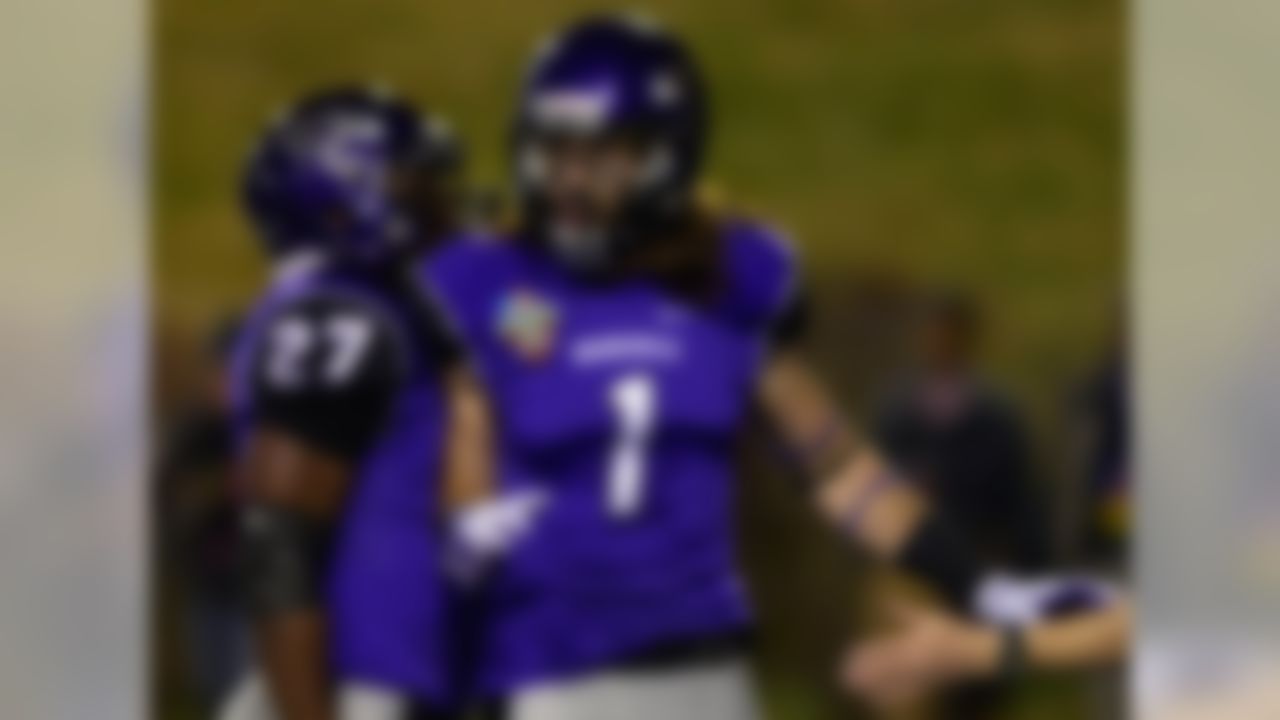 Particulars: 6-foot-5, 195 pounds
Buzz: Kumerow has good size and good hands and is a deep threat for the Warhawks, the reigning Division III national champions. He also is the son of former NFL first-round pick Eric Kumerow; the nephew of former NFL first-rounder John Bosa; and the cousin of Ohio State star sophomore defensive end Joey Bosa. Jake Kumerow began his career at Illinois but transferred to Division III Wisconsin-Whitewater before the 2012 season. Last season, Kumerow had 77 catches for 1,331 yards (17.3 yards per reception) and 19 TDs; he had six games with multiple TD receptions and had five 100-yard games, including a 103-yard, two-touchdown performance in a 52-14 rout of Mount Union (Ohio) in the Division III title game.