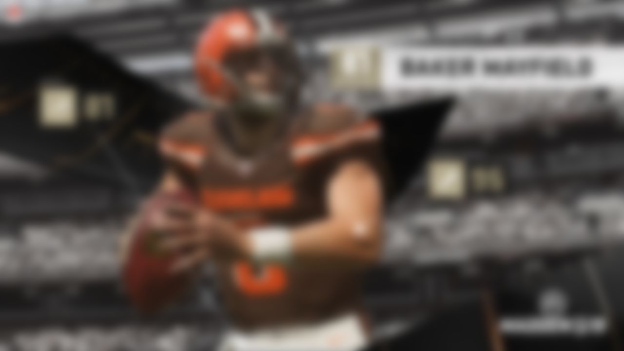 No. 1: Baker Mayfield, Cleveland Browns - 81 OVR
No. 2: Lamar Jackson, Baltimore Ravens - 79 OVR
No. 3: Josh Rosen, Arizona Cardinals - 78 OVR
No. 4: Sam Darnold, New York Jets - 75 OVR
No. 5: Josh Allen, Buffalo Bills - 74 OVR

See how Madden came up with the ratings