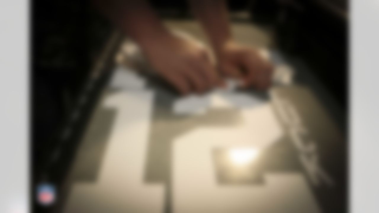 NIKE creates Andrew Luck's custom jersey.