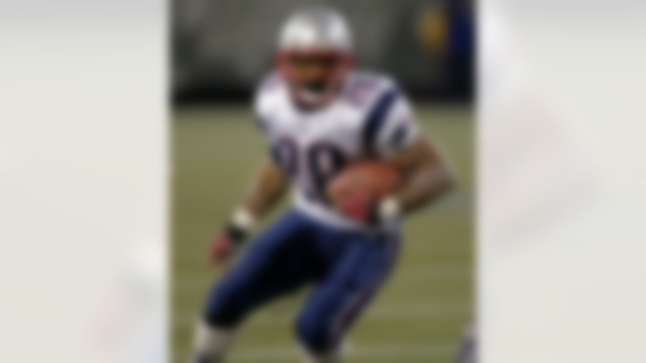 Corey Dillon gained 11,241 yards in ten seasons with the Bengals and Patriots.