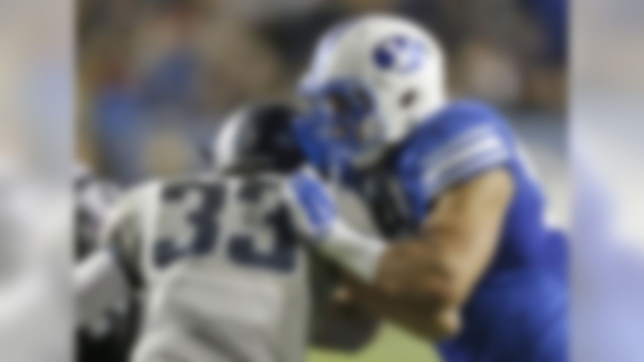 The particulars: 6-foot-7, 265 pounds, senior
Conference: None; BYU is an independent
The skinny: Kaufisi started at defensive end as a sophomore and had four sacks and seven tackles for loss. He was moved to outside linebacker last season (to replace Detroit Lions second-round pick Kyle Van Noy) and struggled some with the transition, though he did lead BYU with seven sacks and 11.5 tackles for loss. He has 15.5 career sacks. He also has 12 pass breakups in the past two seasons and has returned an interception for a TD. He still is learning the nuances of the position, but his size, pass-rush ability and overall talent are enticing.