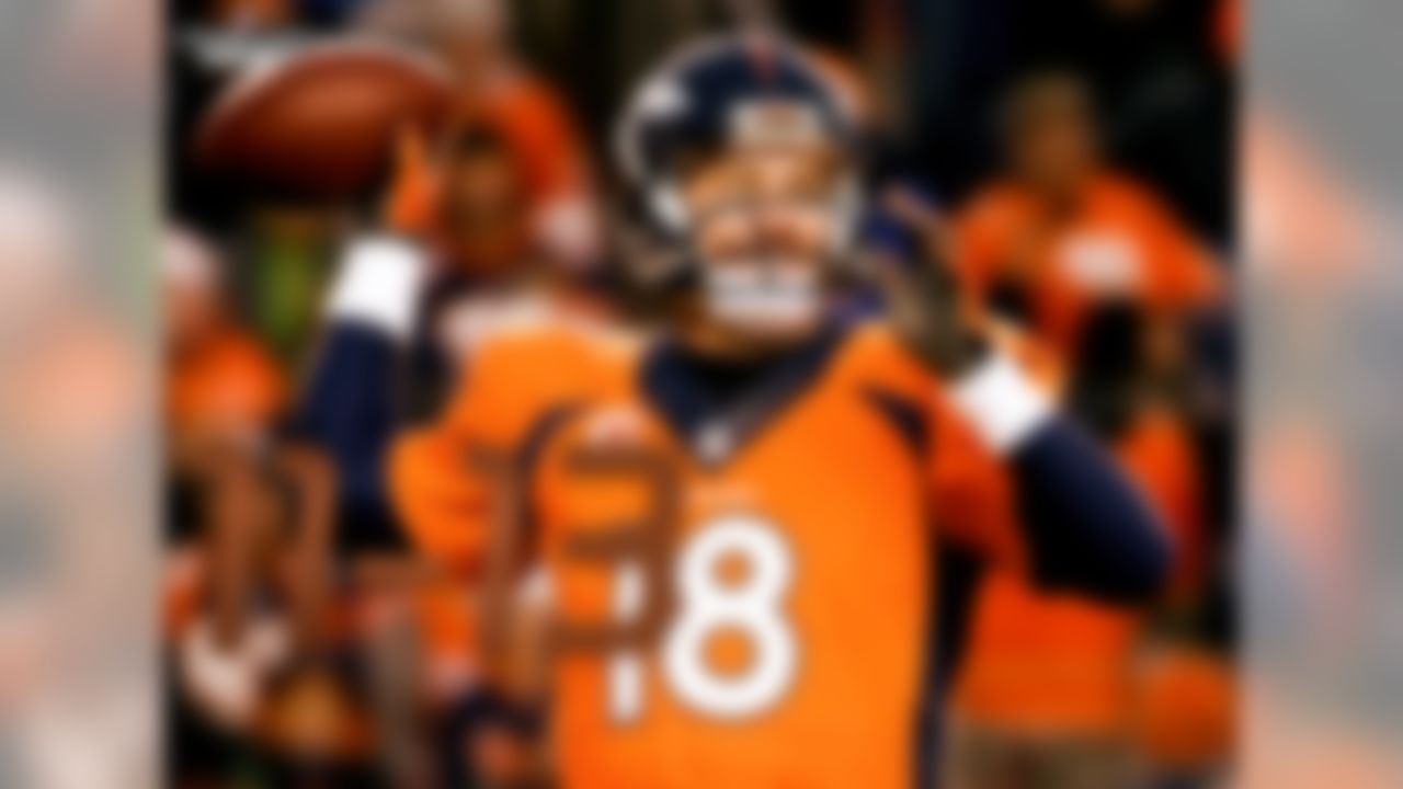 In 24 career postseason games, Peyton Manning has a record of 11-13 and an 0-4 mark when the temperature is below 40 degrees Fahrenheit. For his career (including regular season and playoff games), Manning is 10-12 in sub-40 degree temperatures.