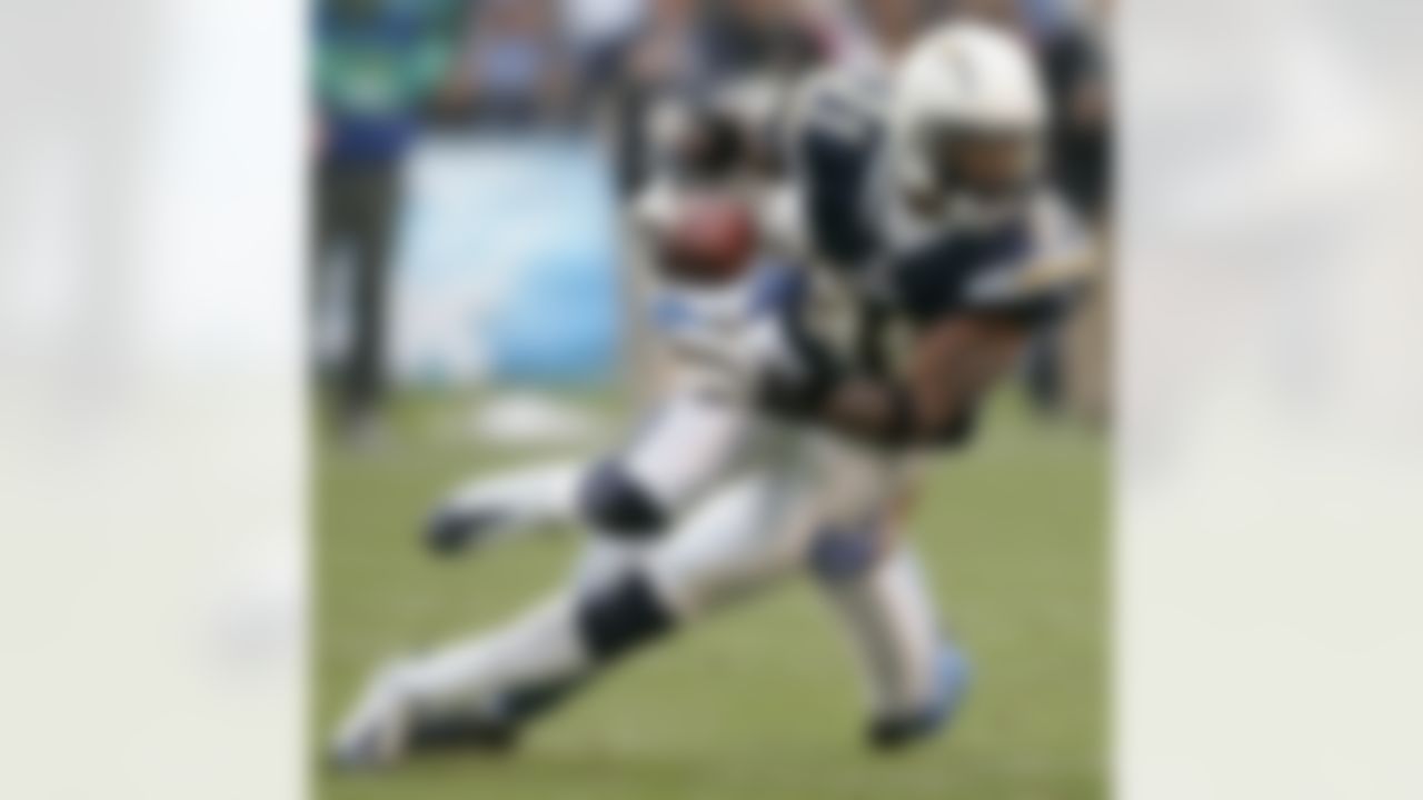 San Diego Chargers cornerback Antonio Cromartie in action during a football game Sunday Dec. 16, 2007 in San Diego. (AP Photo/Chris Park)