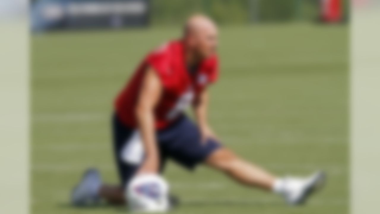 Tennessee Titans quarterback Matt Hasselbeck during training camp at Titans' headquarters Saturday, July 28, 2012 Nashville, Tenn. (AP Photo/Wade Payne)